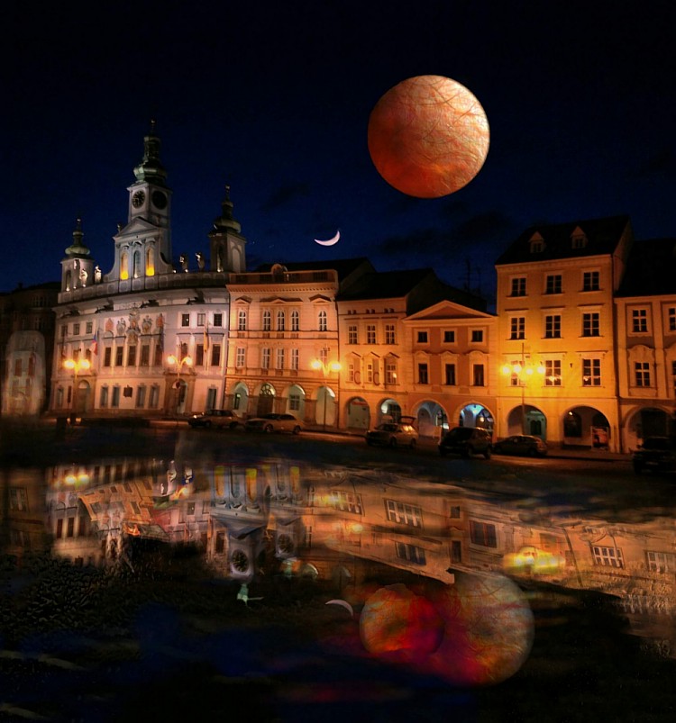 �esk� Bud�jovice ve snu