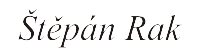 �t�p�n Rak - kytarov� virtuos, skladatel, profesor pra�sk� AMU